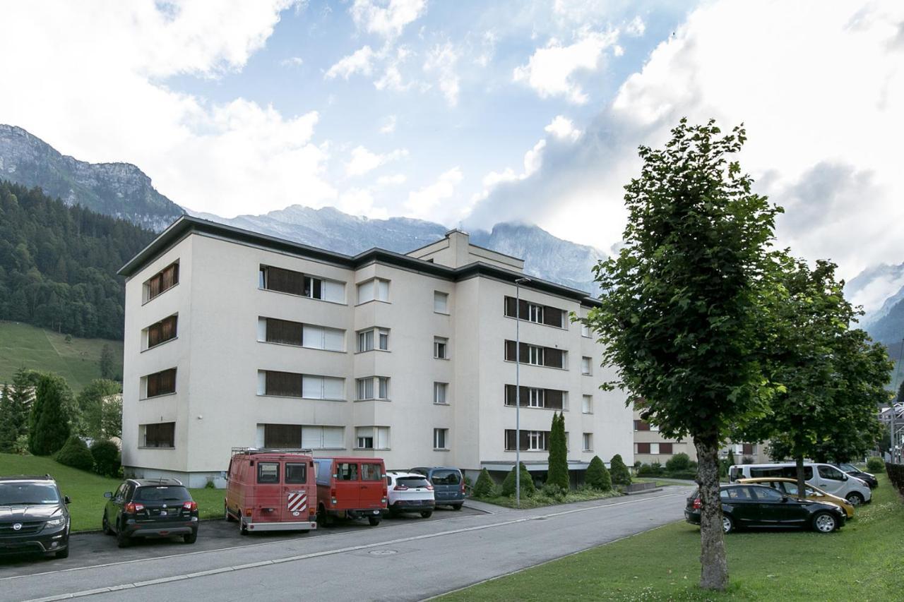 Spirit Apartments - Studio 1 - Kueche - Parkplatz Engelberg Zewnętrze zdjęcie